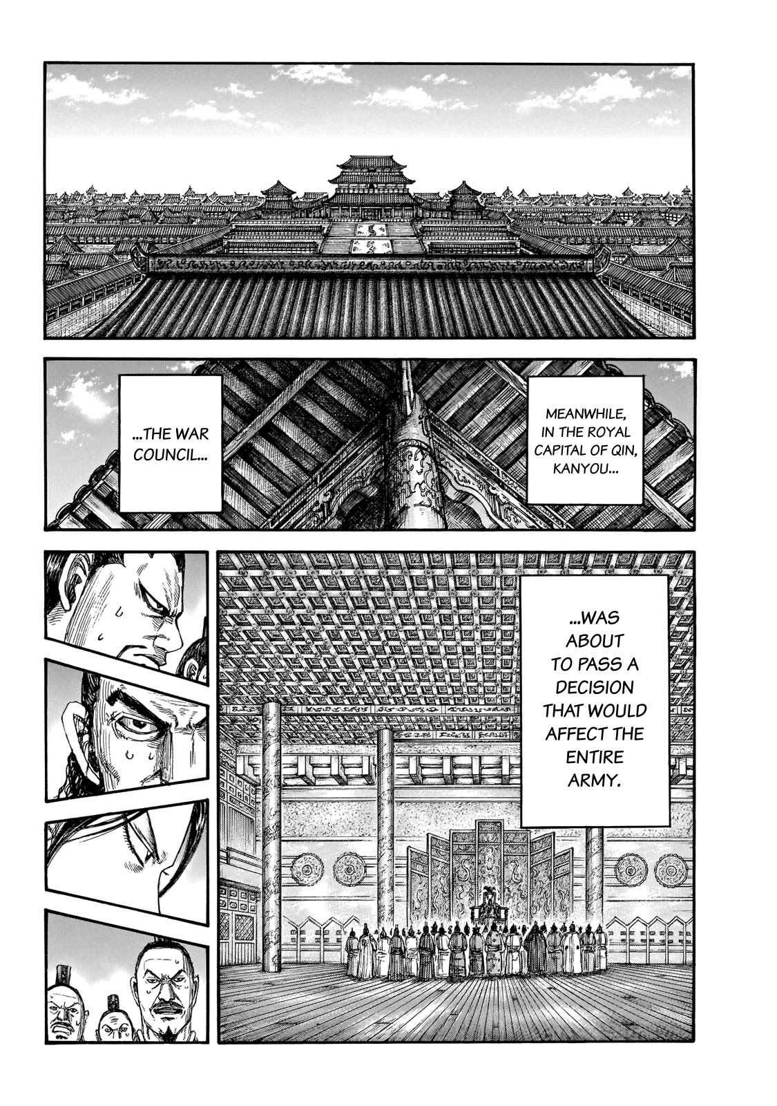 Kingdom manga, chapter 670, page 20 of 21