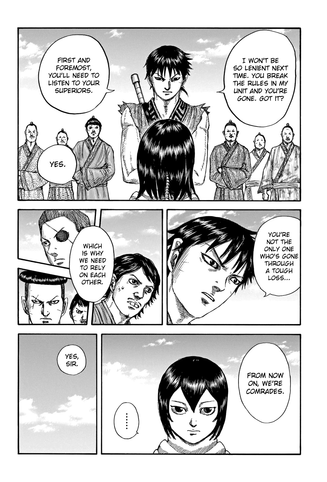 Kingdom manga, chapter 670, page 6 of 21