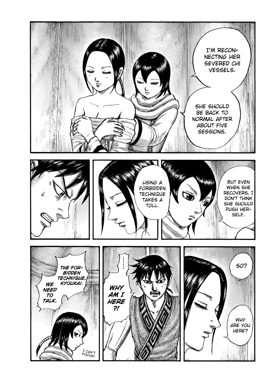 Kingdom manga, chapter 670, page 9 of 21