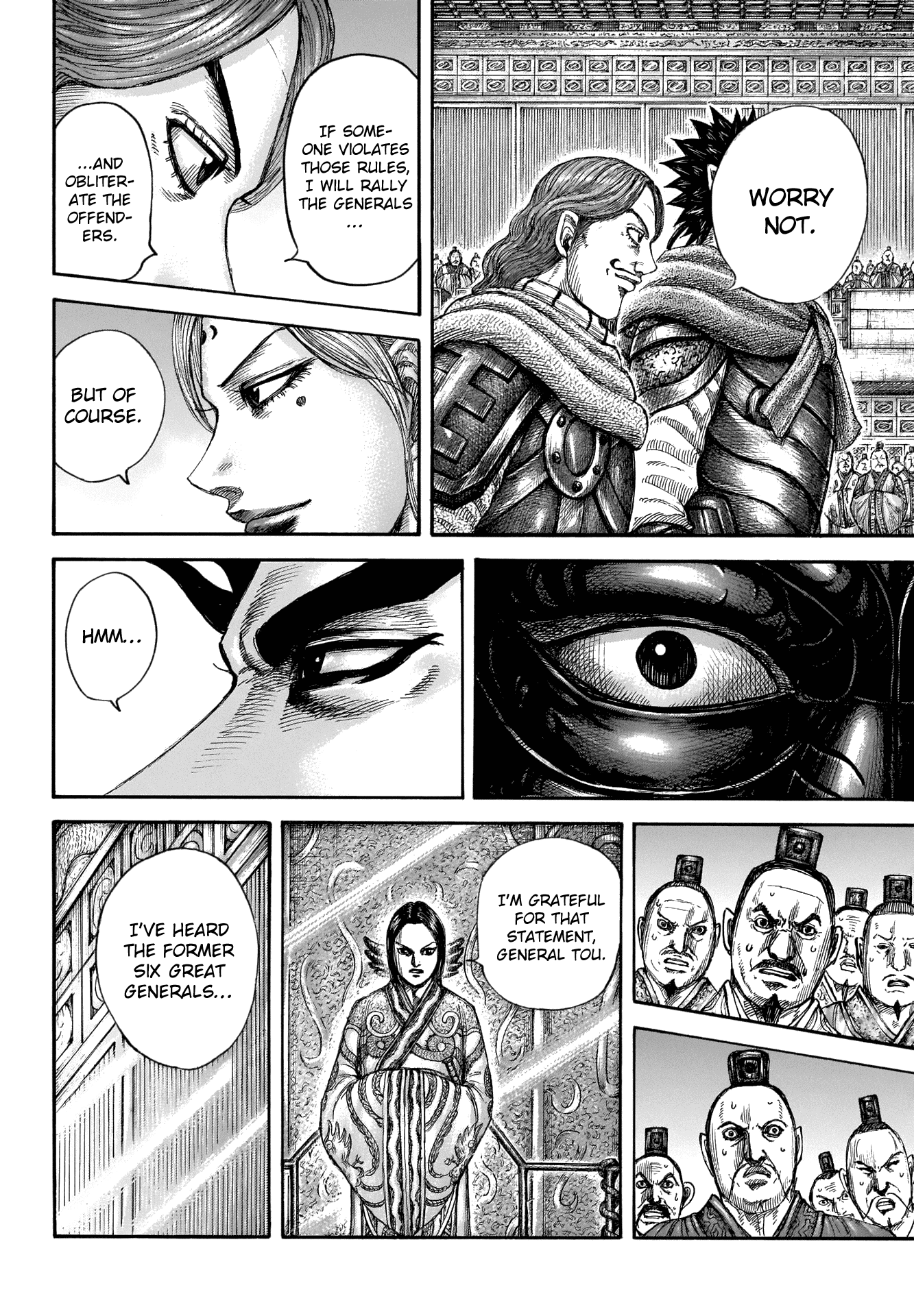 Kingdom manga, chapter 672, page 13 of 21