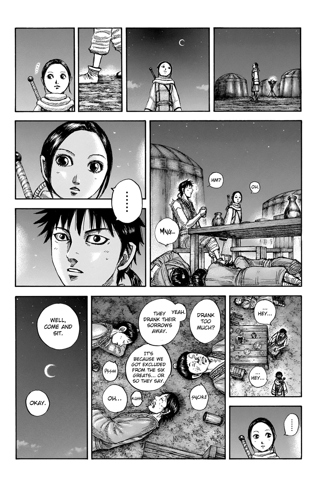 Kingdom manga, chapter 673, page 17 of 22