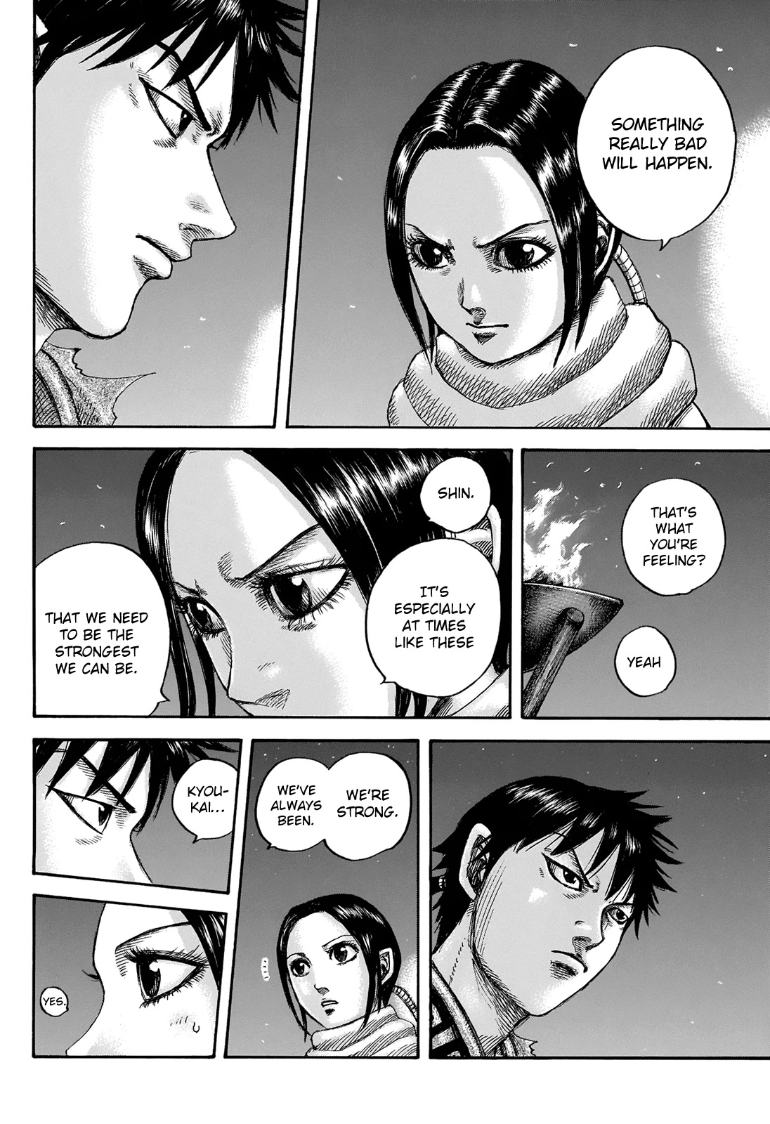 Kingdom manga, chapter 673, page 19 of 22