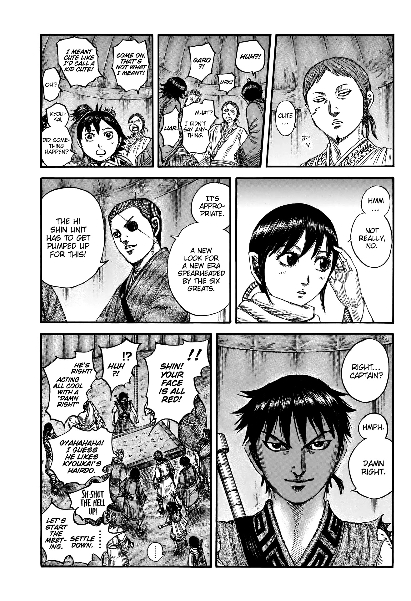 Kingdom manga, chapter 674, page 10 of 23
