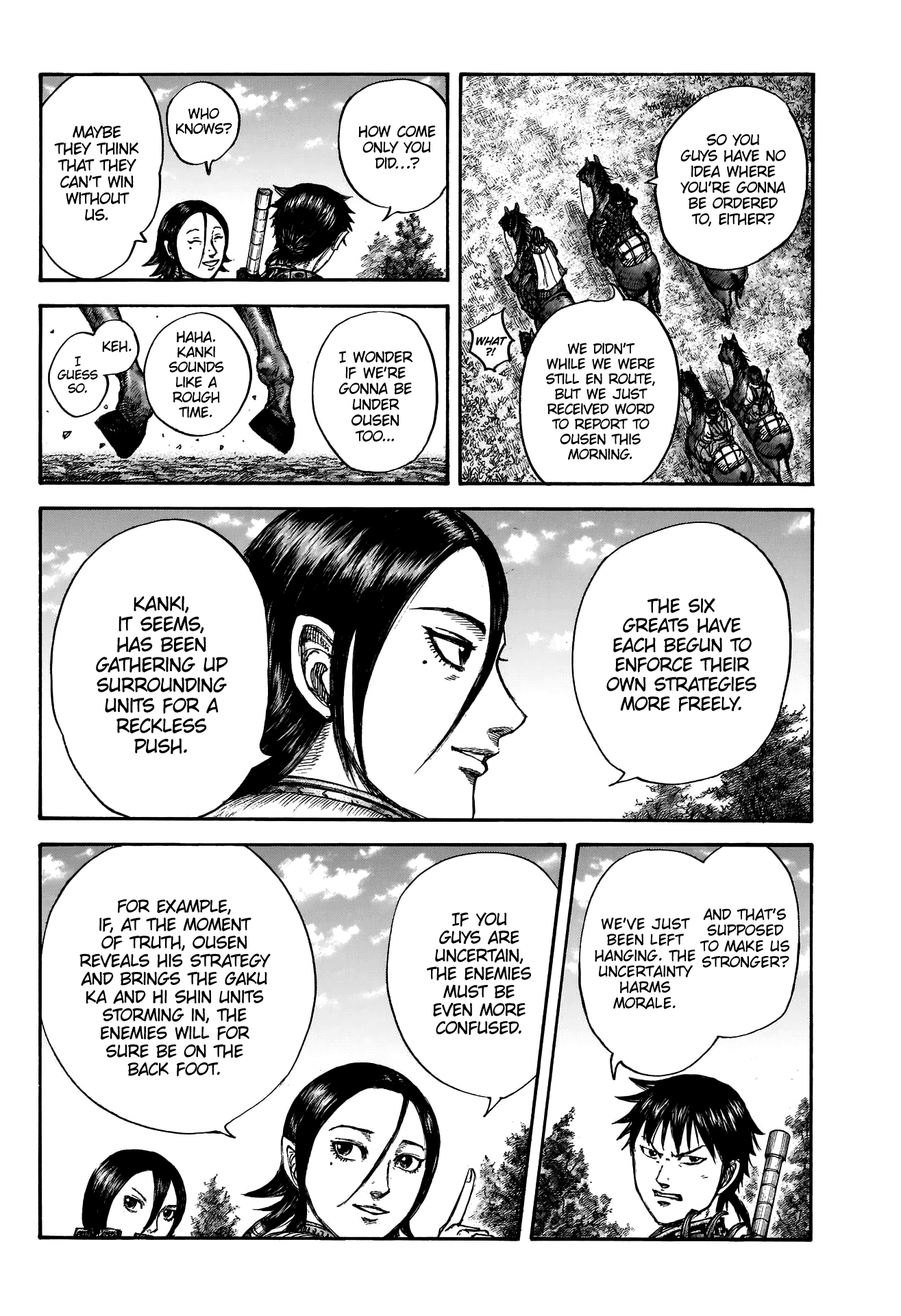 Kingdom manga, chapter 674, page 13 of 23