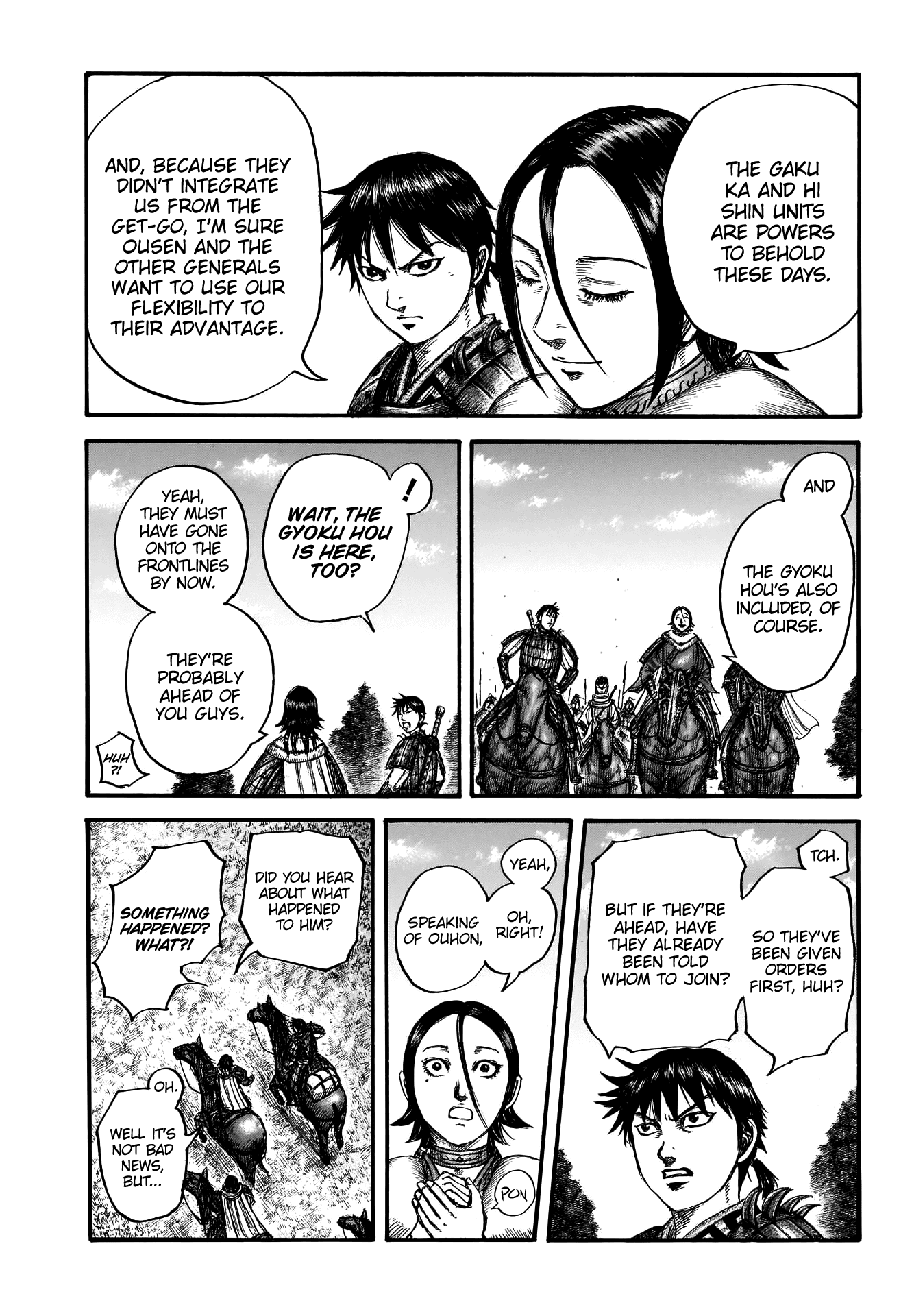 Kingdom manga, chapter 674, page 14 of 23