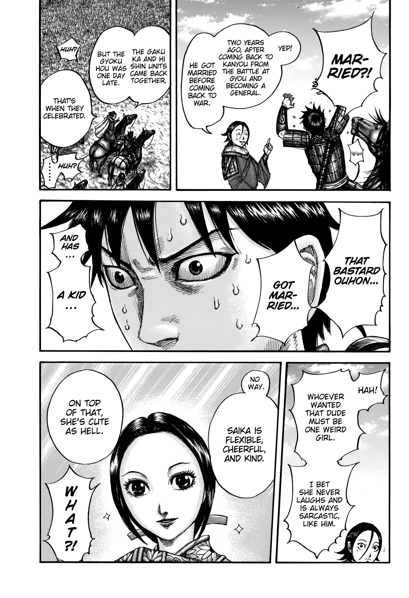 Kingdom manga, chapter 674, page 16 of 23