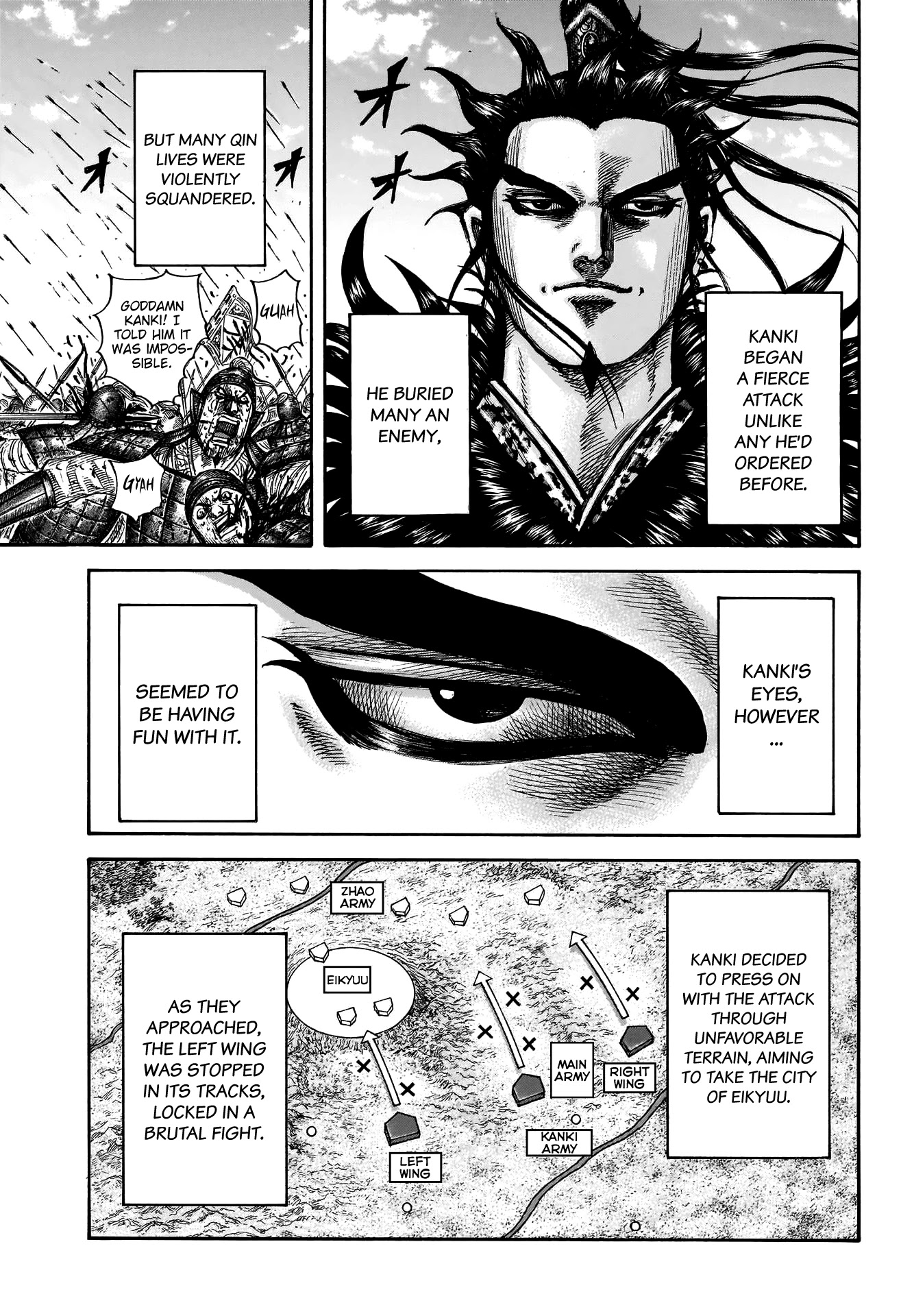 Kingdom manga, chapter 674, page 20 of 23