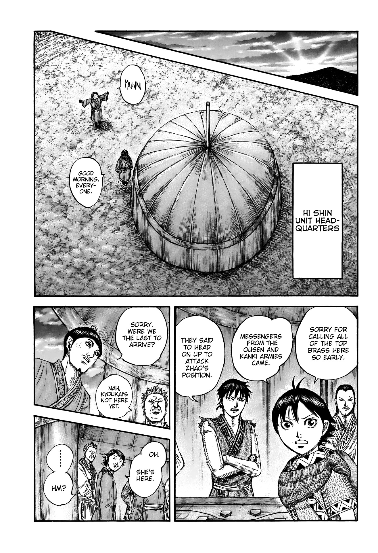 Kingdom manga, chapter 674, page 8 of 23