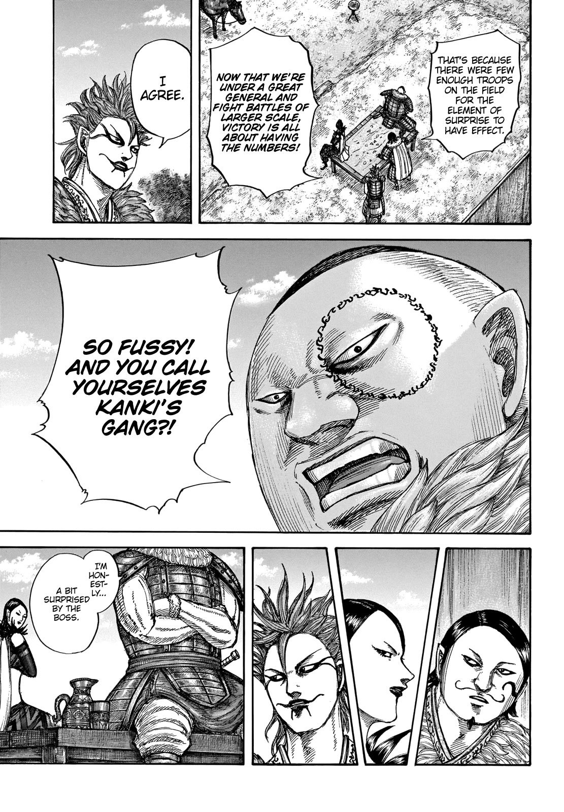 Kingdom manga, chapter 676, page 15 of 20