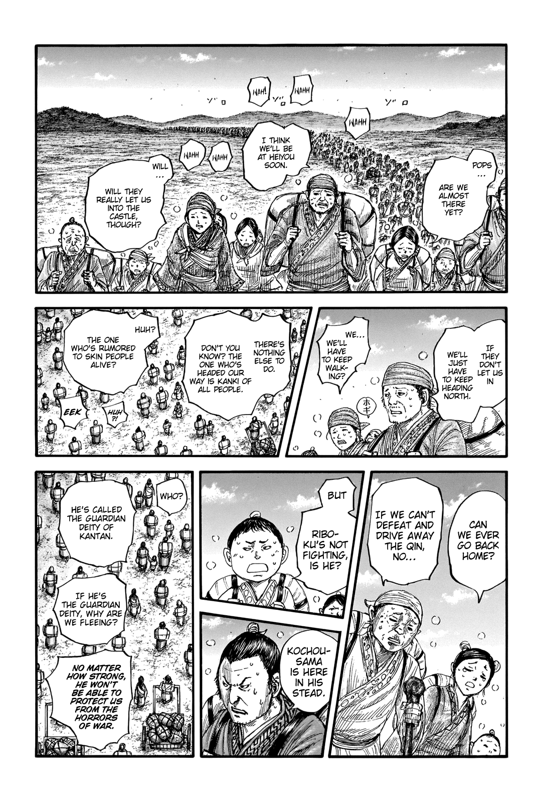 Kingdom manga, chapter 676, page 3 of 20