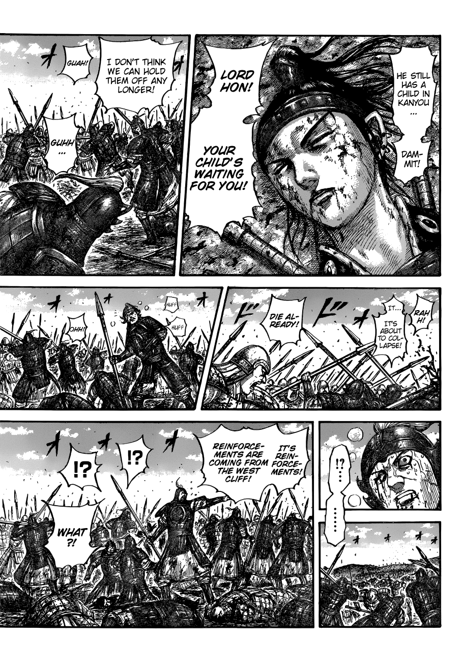 Kingdom manga, chapter 678, page 18 of 20