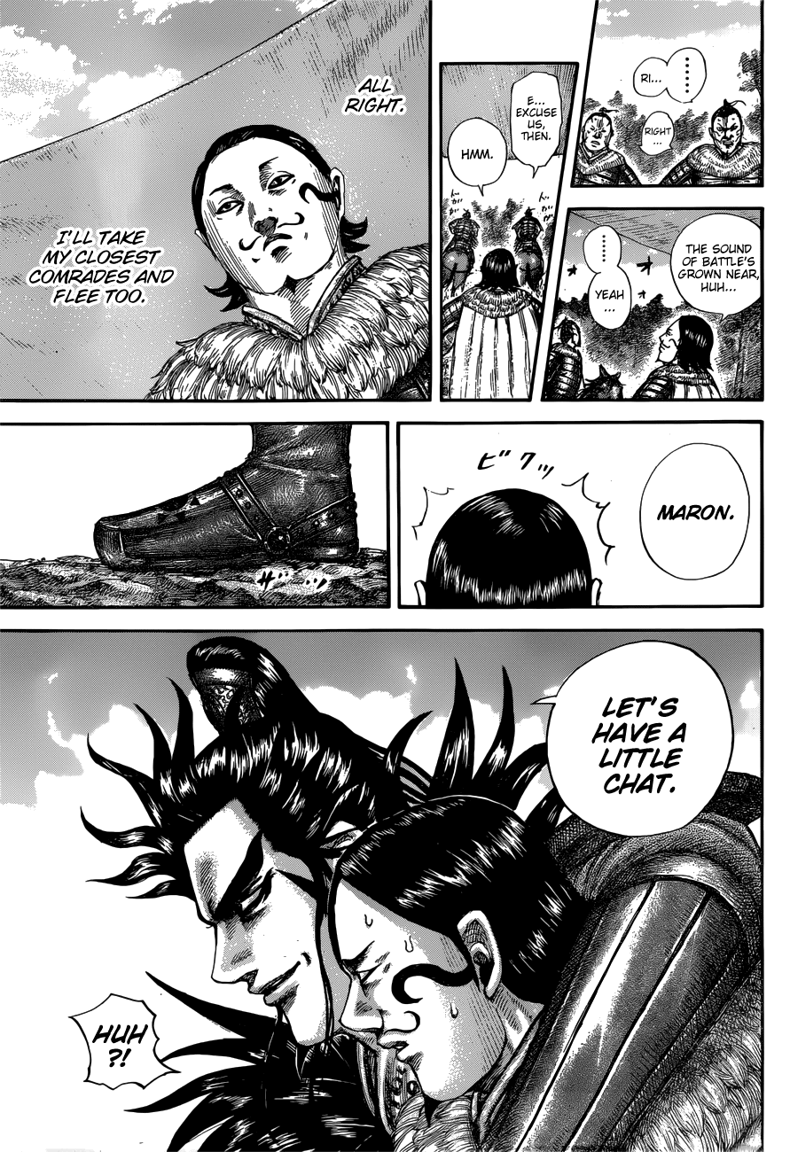 Kingdom manga, chapter 680, page 10 of 19