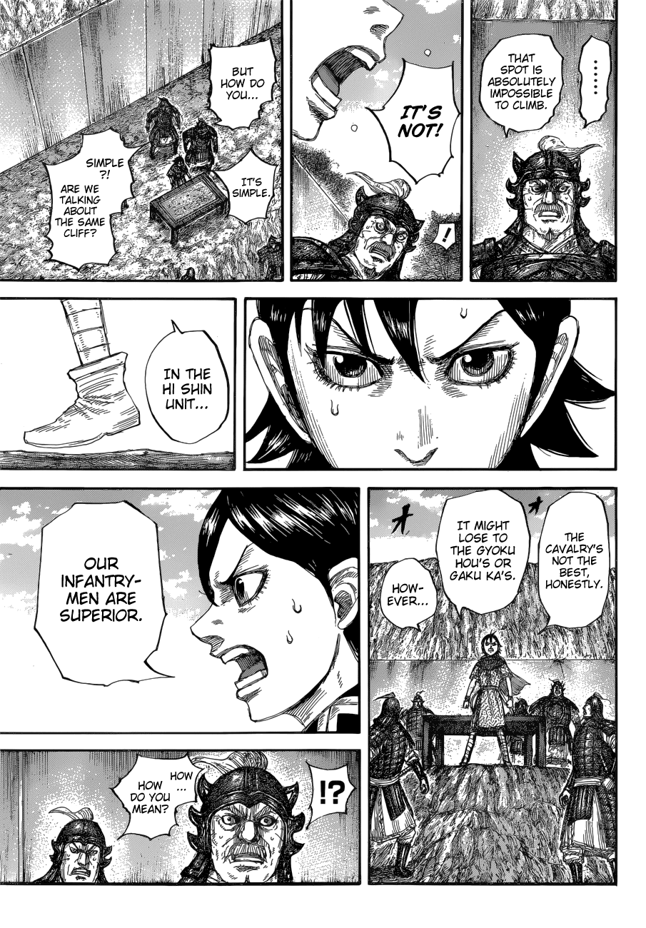 Kingdom Chapter 681 page 15 - Chapter 681: Tenacity
