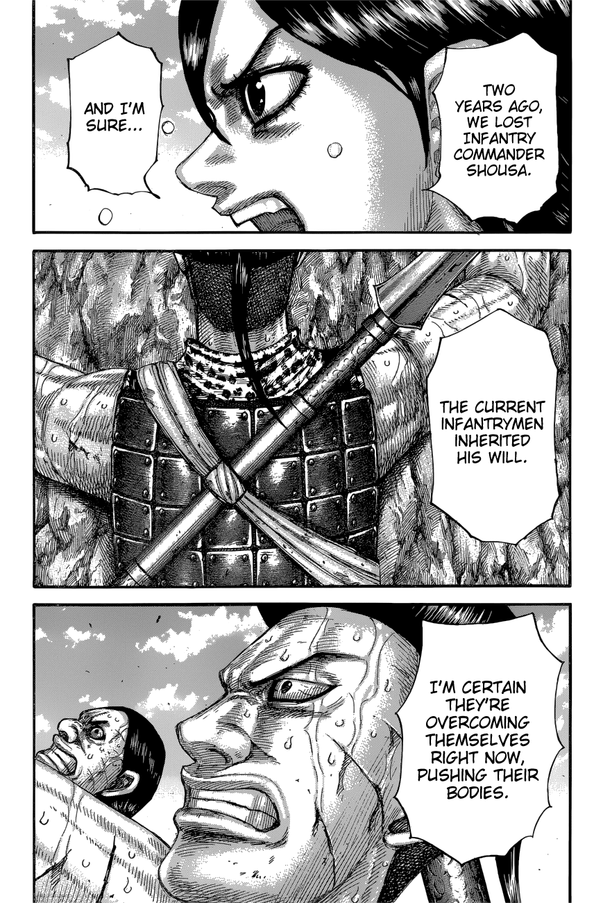Kingdom Chapter 681 page 17 - Chapter 681: Tenacity