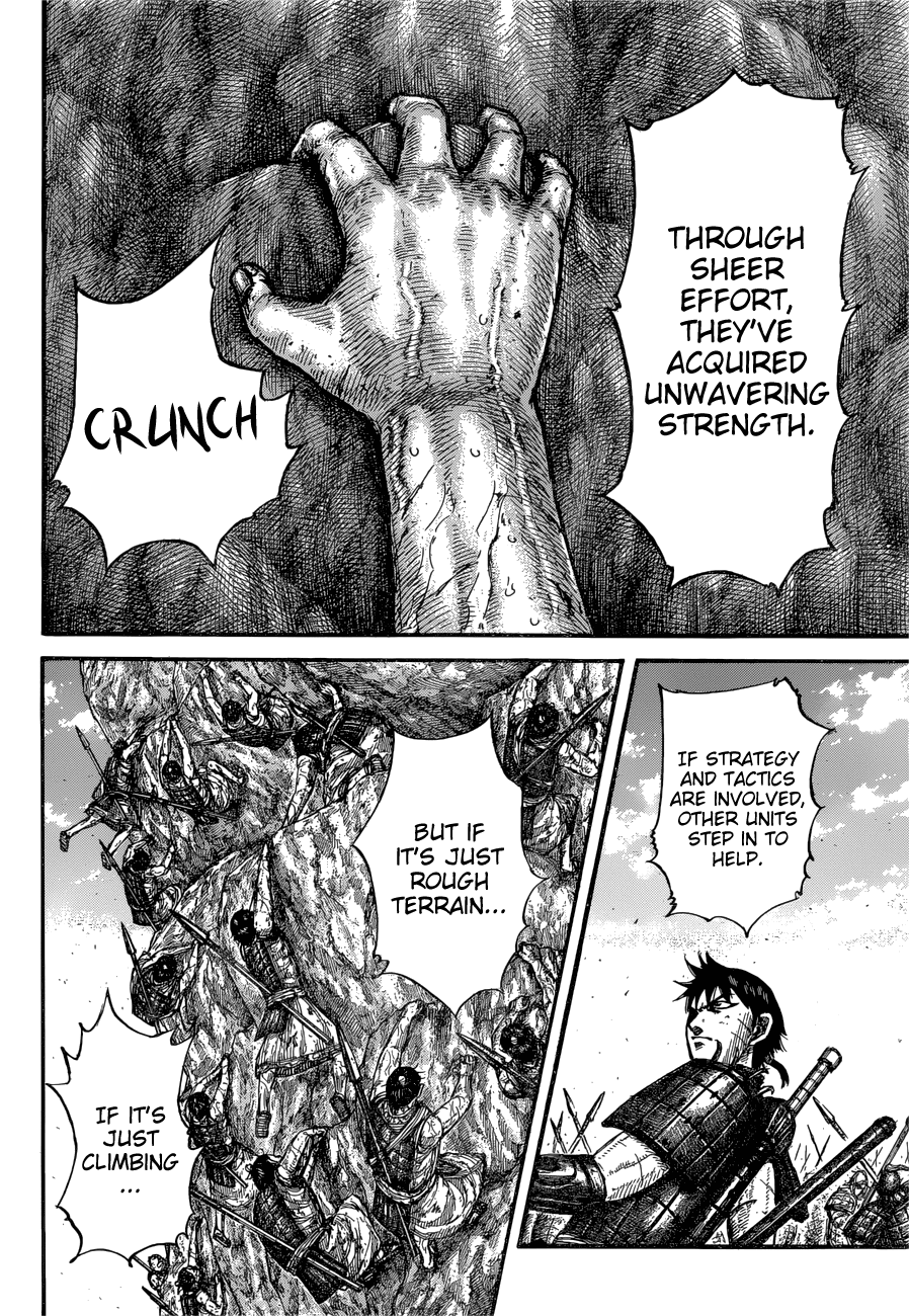 Kingdom Chapter 681 page 18 - Chapter 681: Tenacity