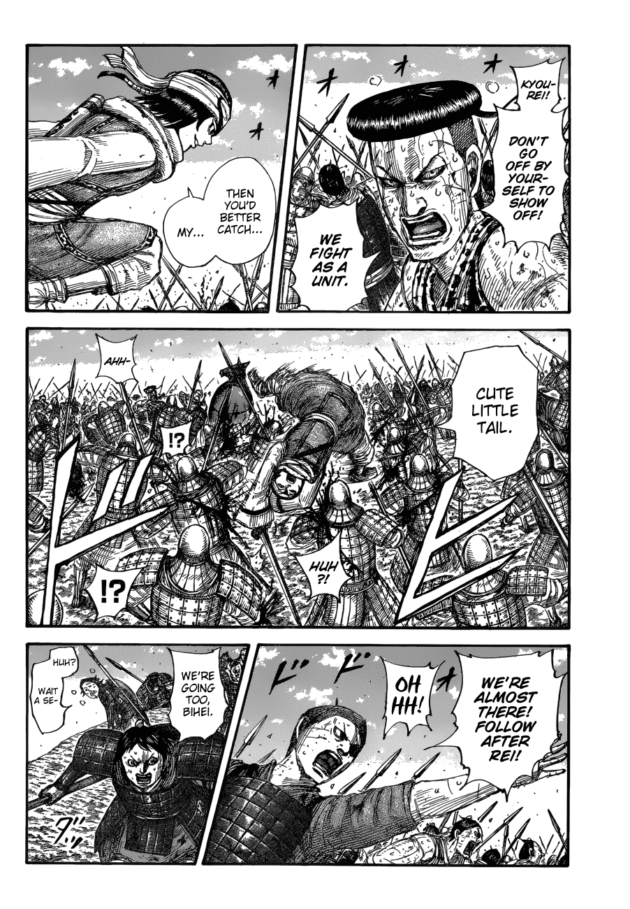 Kingdom Chapter 682 page 11 - Chapter 682: The Struggle on the Cliffs