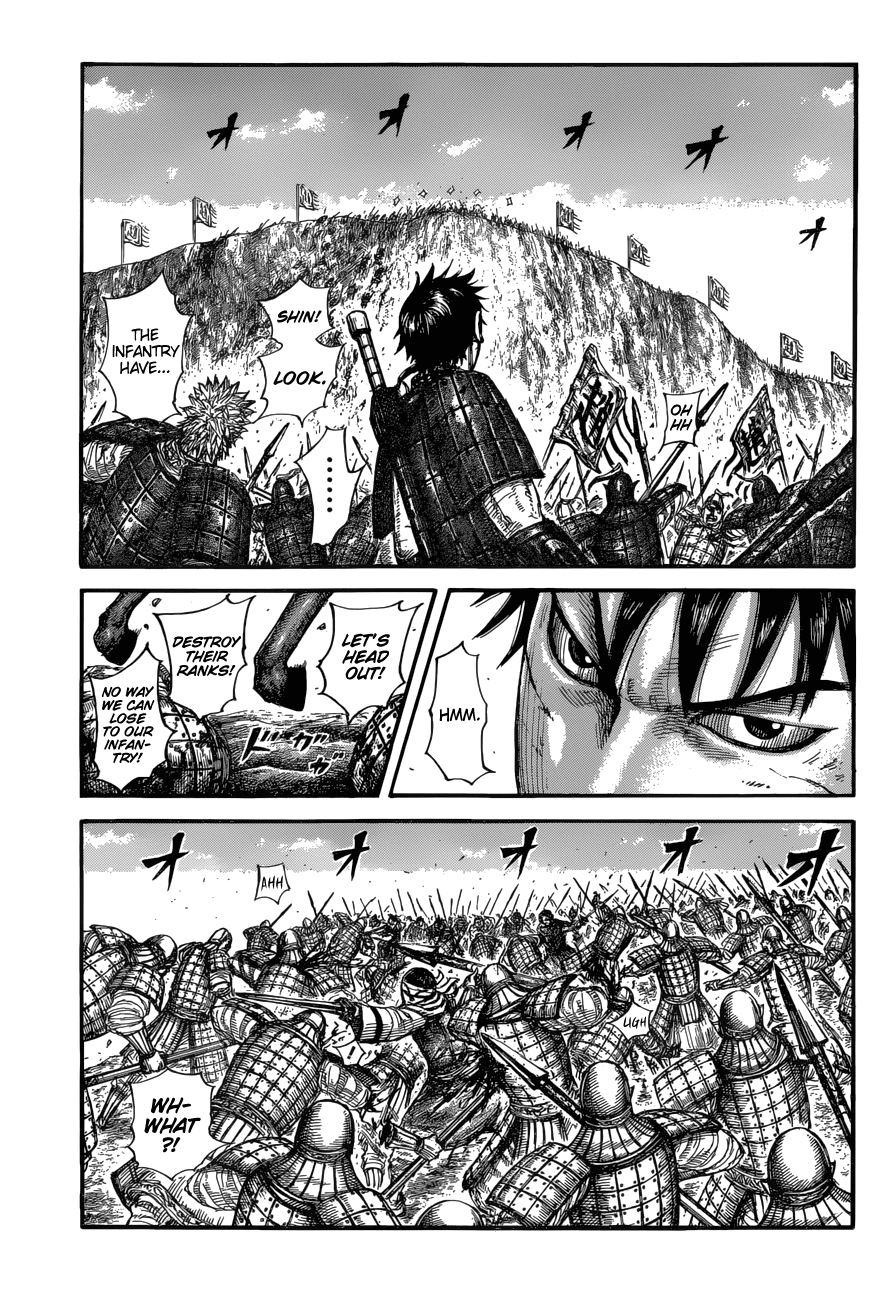 Kingdom Chapter 682 page 12 - Chapter 682: The Struggle on the Cliffs
