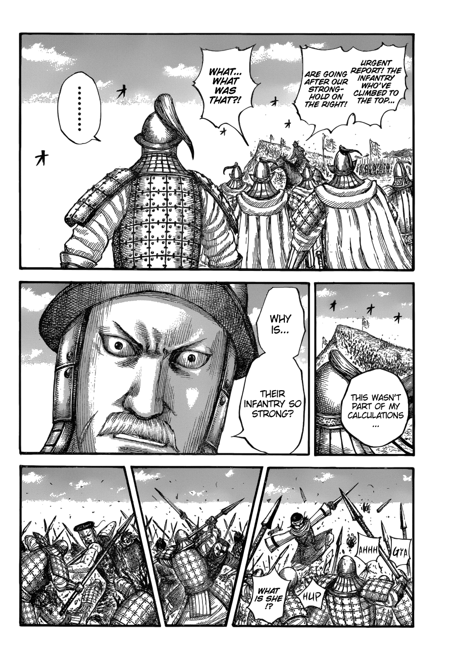 Kingdom Chapter 682 page 13 - Chapter 682: The Struggle on the Cliffs