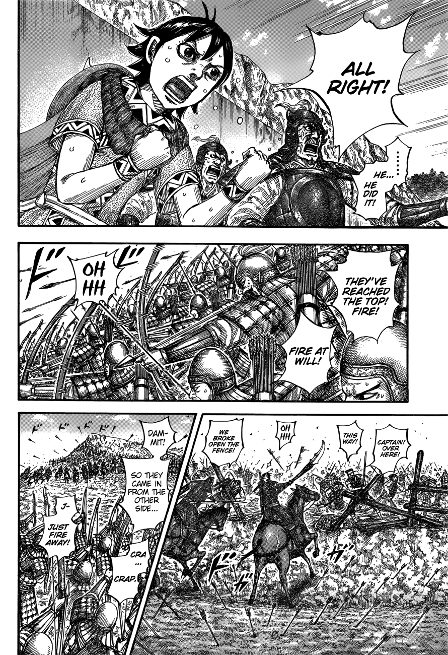 Kingdom Chapter 682 page 16 - Chapter 682: The Struggle on the Cliffs