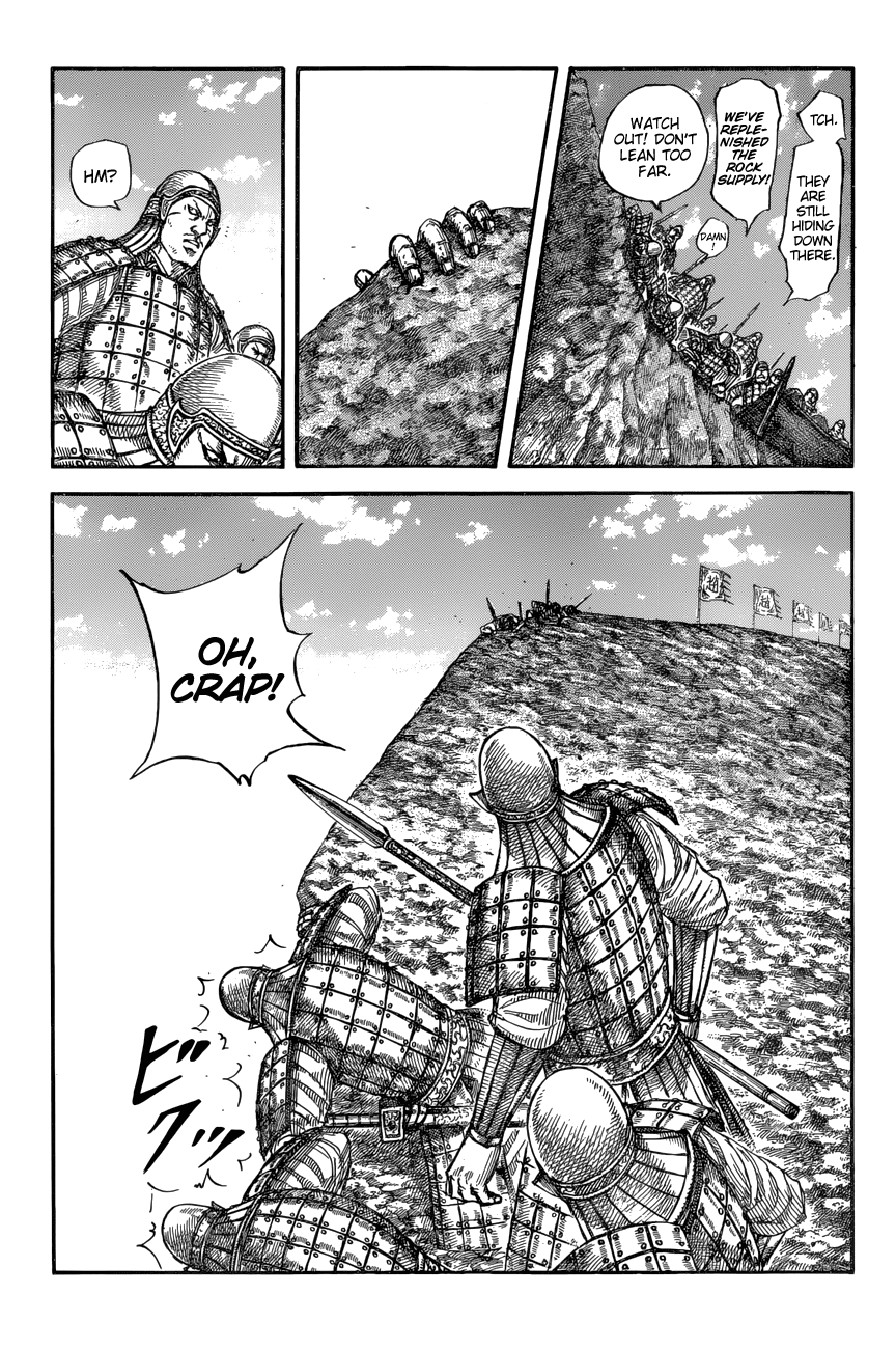 Kingdom Chapter 682 page 4 - Chapter 682: The Struggle on the Cliffs