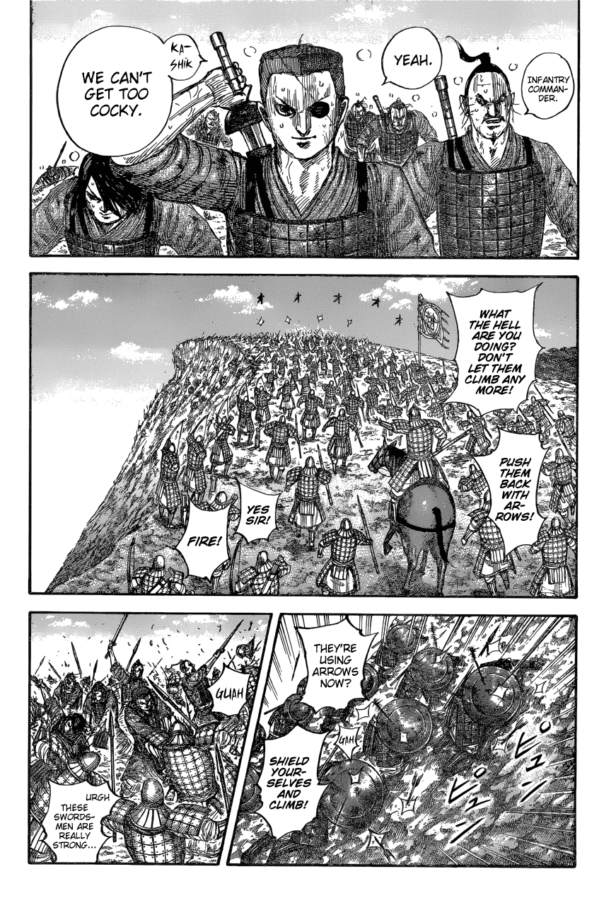 Kingdom Chapter 682 page 9 - Chapter 682: The Struggle on the Cliffs