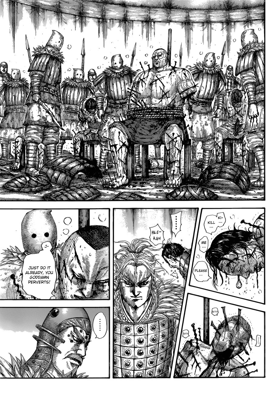 Kingdom manga, chapter 686, page 11 of 21