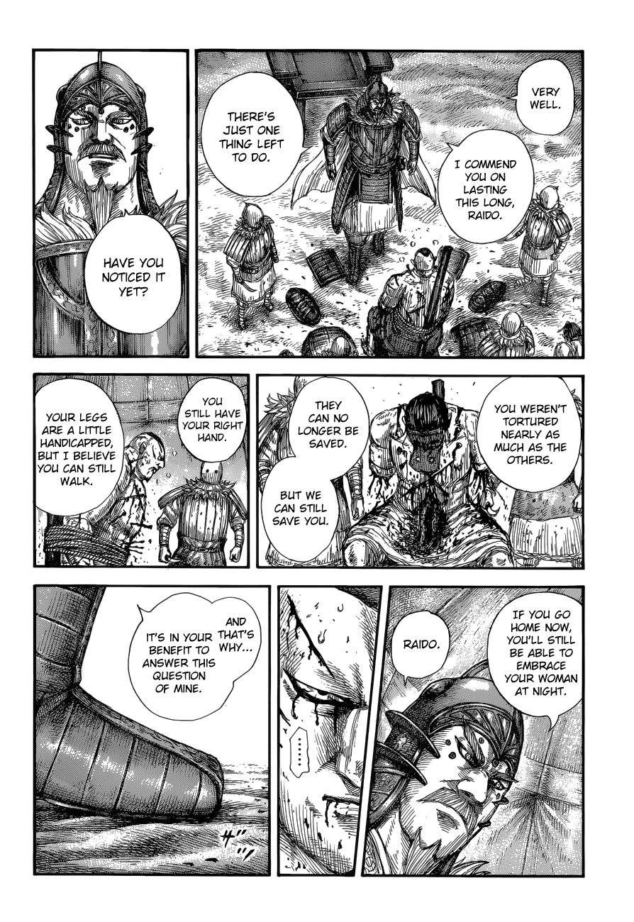 Kingdom manga, chapter 686, page 12 of 21