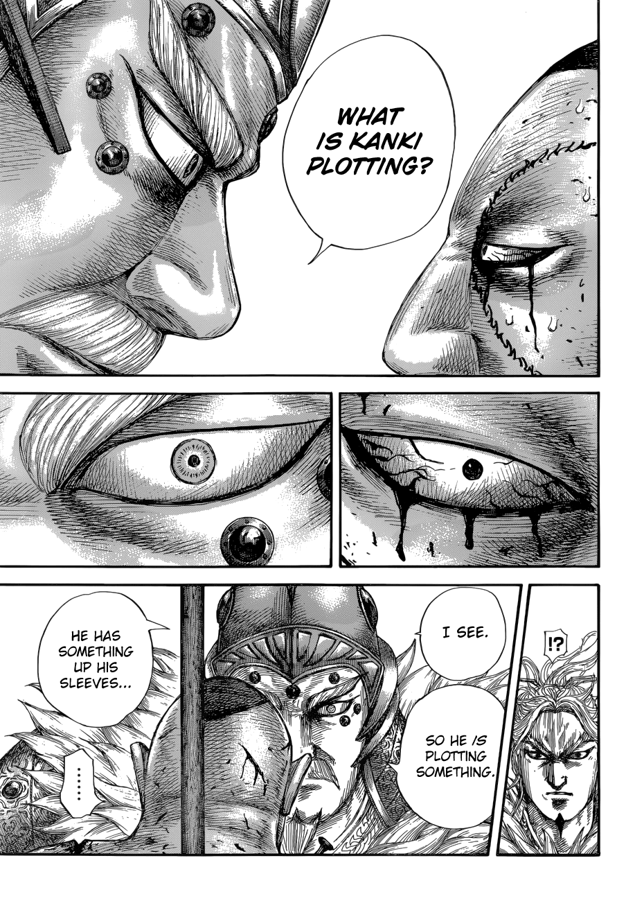 Kingdom manga, chapter 686, page 13 of 21