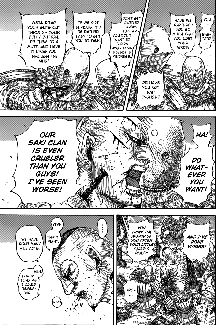 Kingdom manga, chapter 686, page 17 of 21