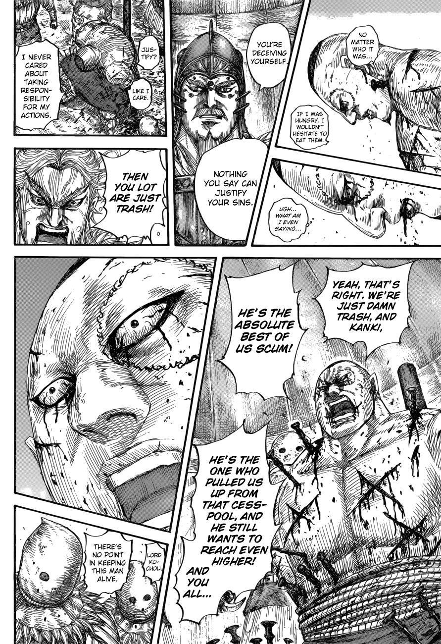 Kingdom manga, chapter 686, page 18 of 21