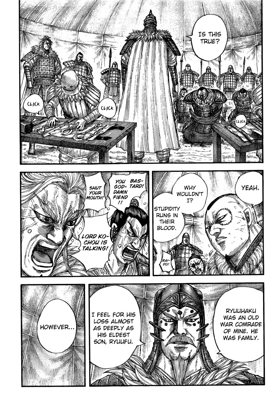 Kingdom manga, chapter 686, page 5 of 21
