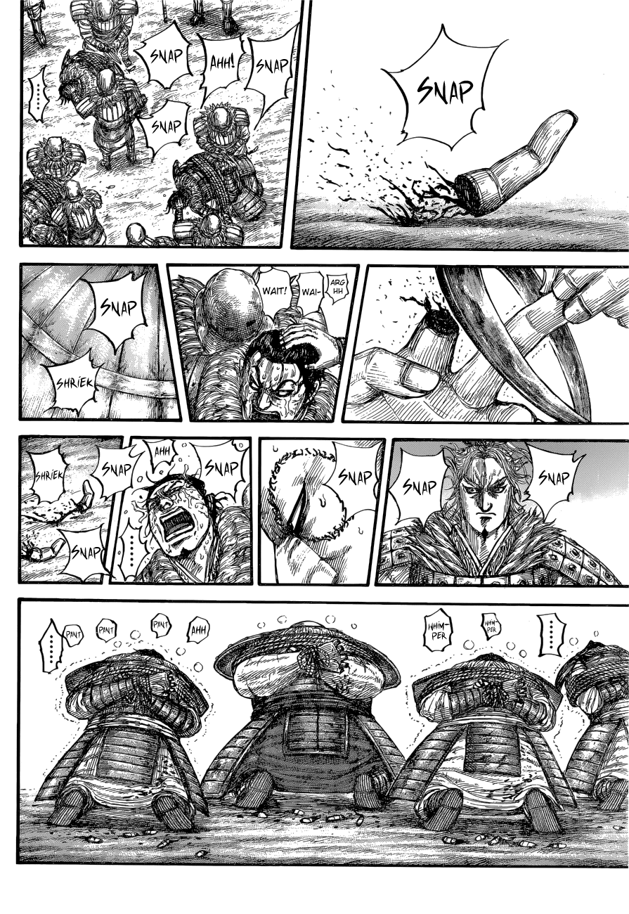 Kingdom manga, chapter 686, page 8 of 21