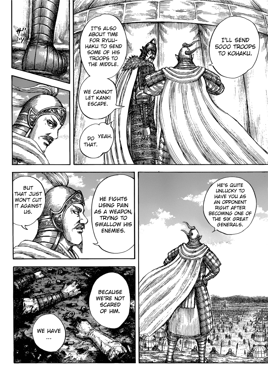 Kingdom Chapter 687 page 12 - Chapter 687: Pain