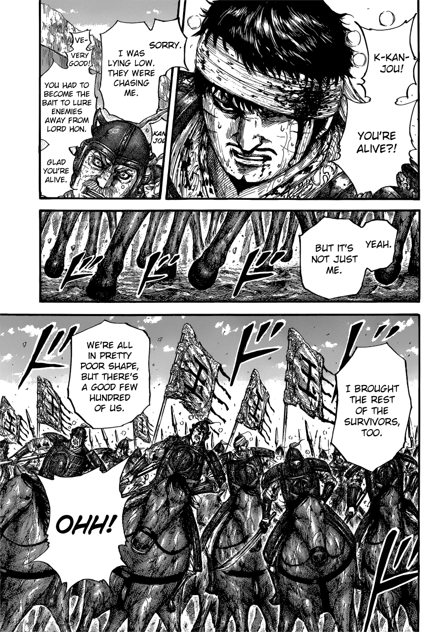Kingdom Chapter 687 page 15 - Chapter 687: Pain