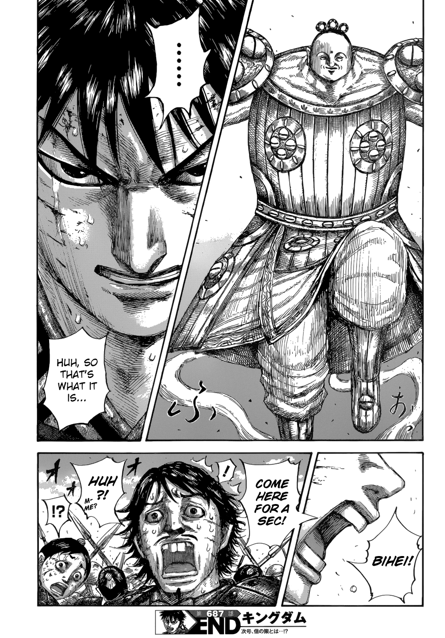 Kingdom Chapter 687 page 21 - Chapter 687: Pain