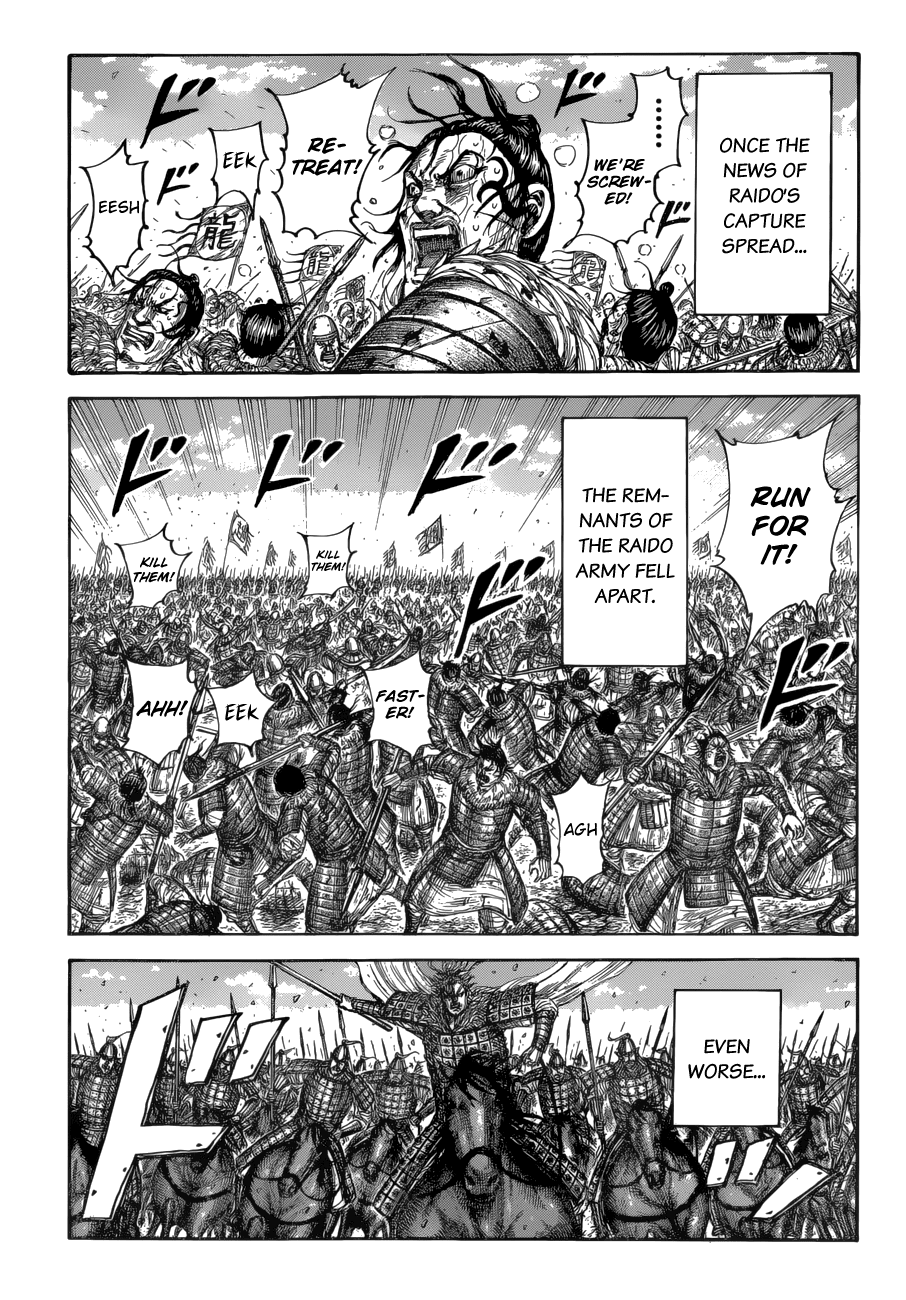 Kingdom Chapter 687 page 4 - Chapter 687: Pain