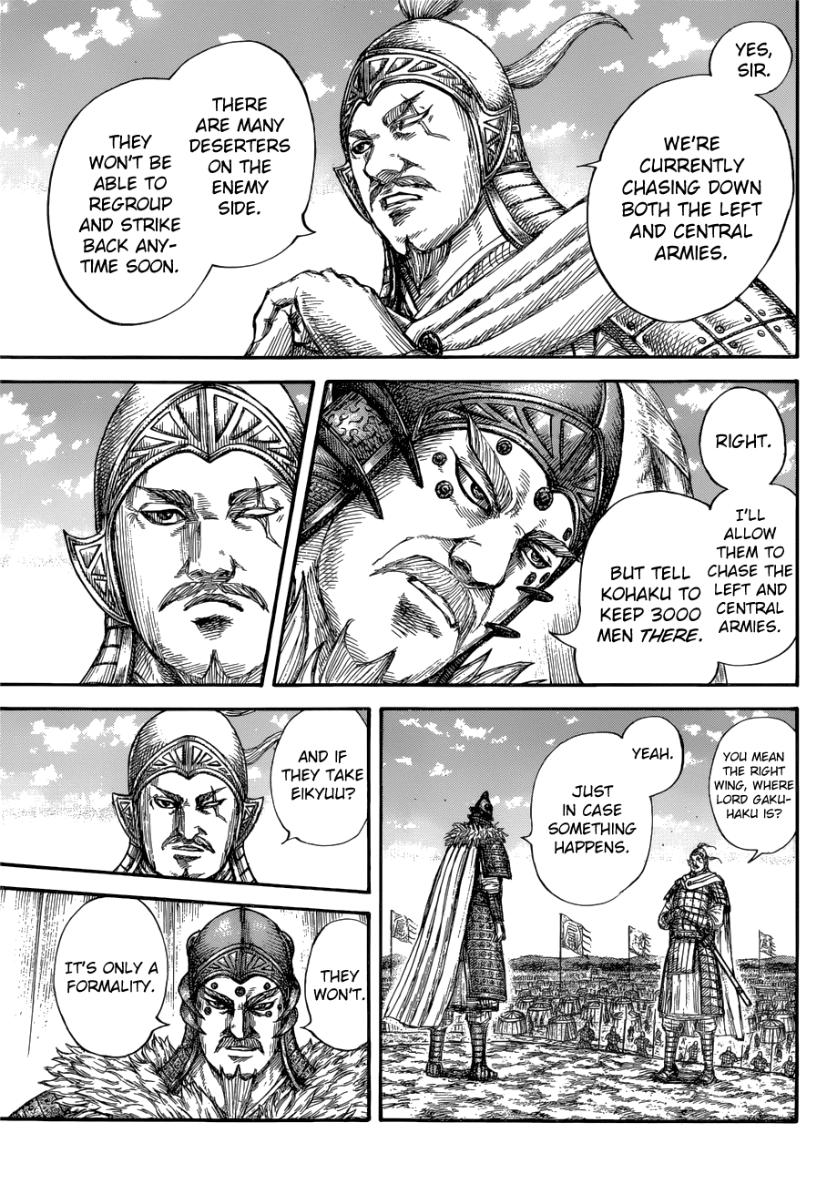 Kingdom Chapter 687 page 9 - Chapter 687: Pain