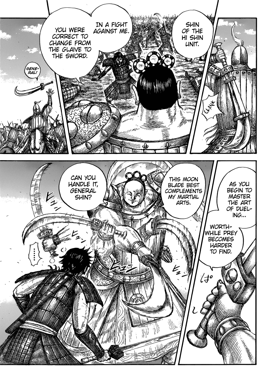 Kingdom Chapter 688 page 15 - Chapter 688: A Match of Speed