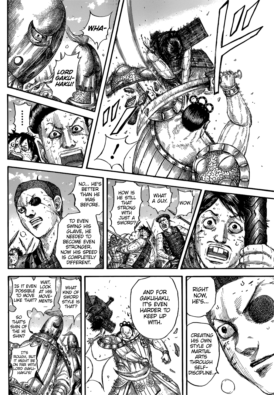 Kingdom Chapter 688 page 20 - Chapter 688: A Match of Speed