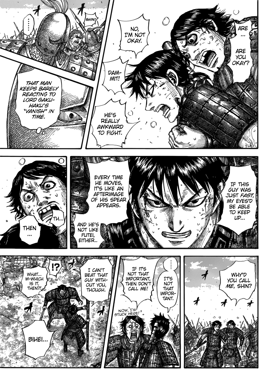 Kingdom Chapter 688 page 7 - Chapter 688: A Match of Speed