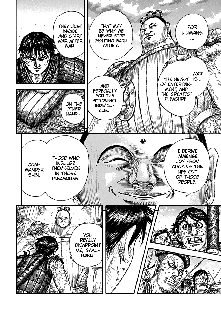 Kingdom manga, chapter 689, page 10 of 21