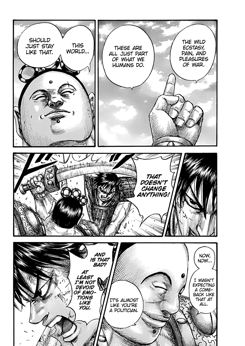 Kingdom manga, chapter 689, page 12 of 21
