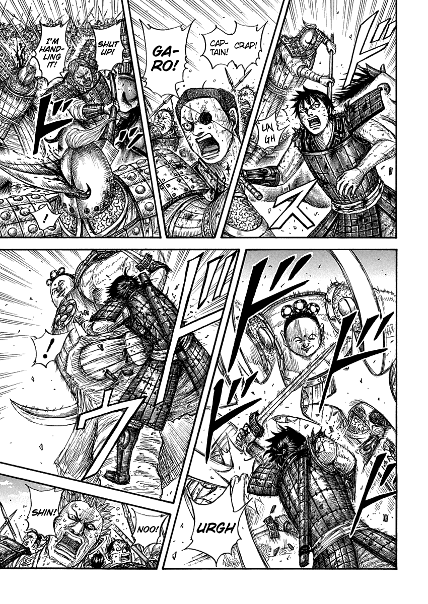 Kingdom manga, chapter 689, page 13 of 21