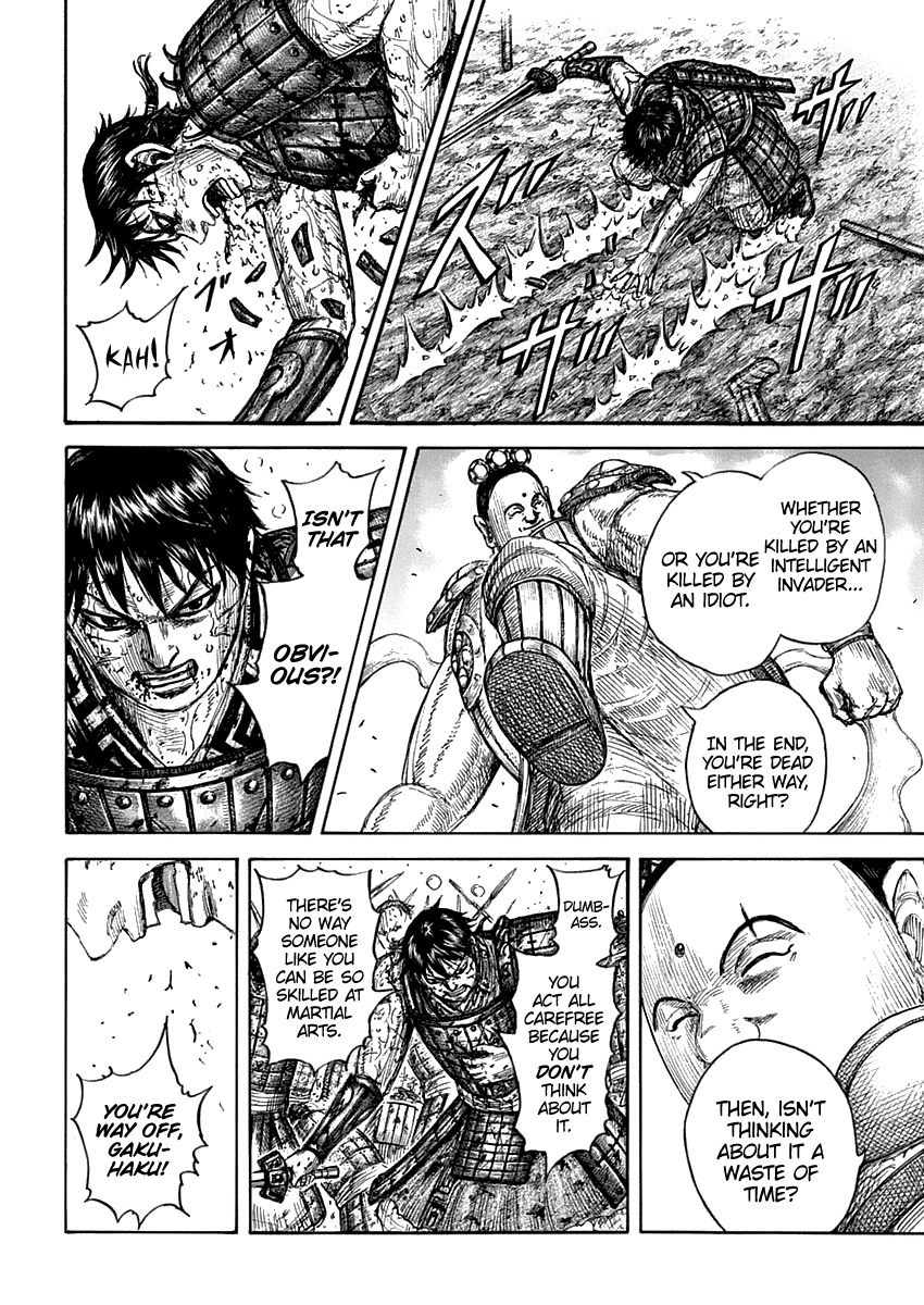 Kingdom manga, chapter 689, page 14 of 21