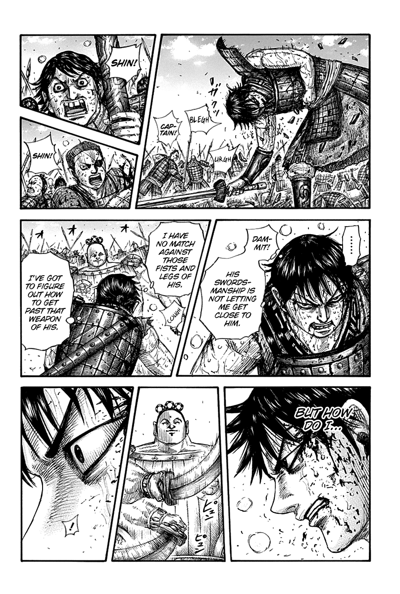 Kingdom manga, chapter 689, page 18 of 21