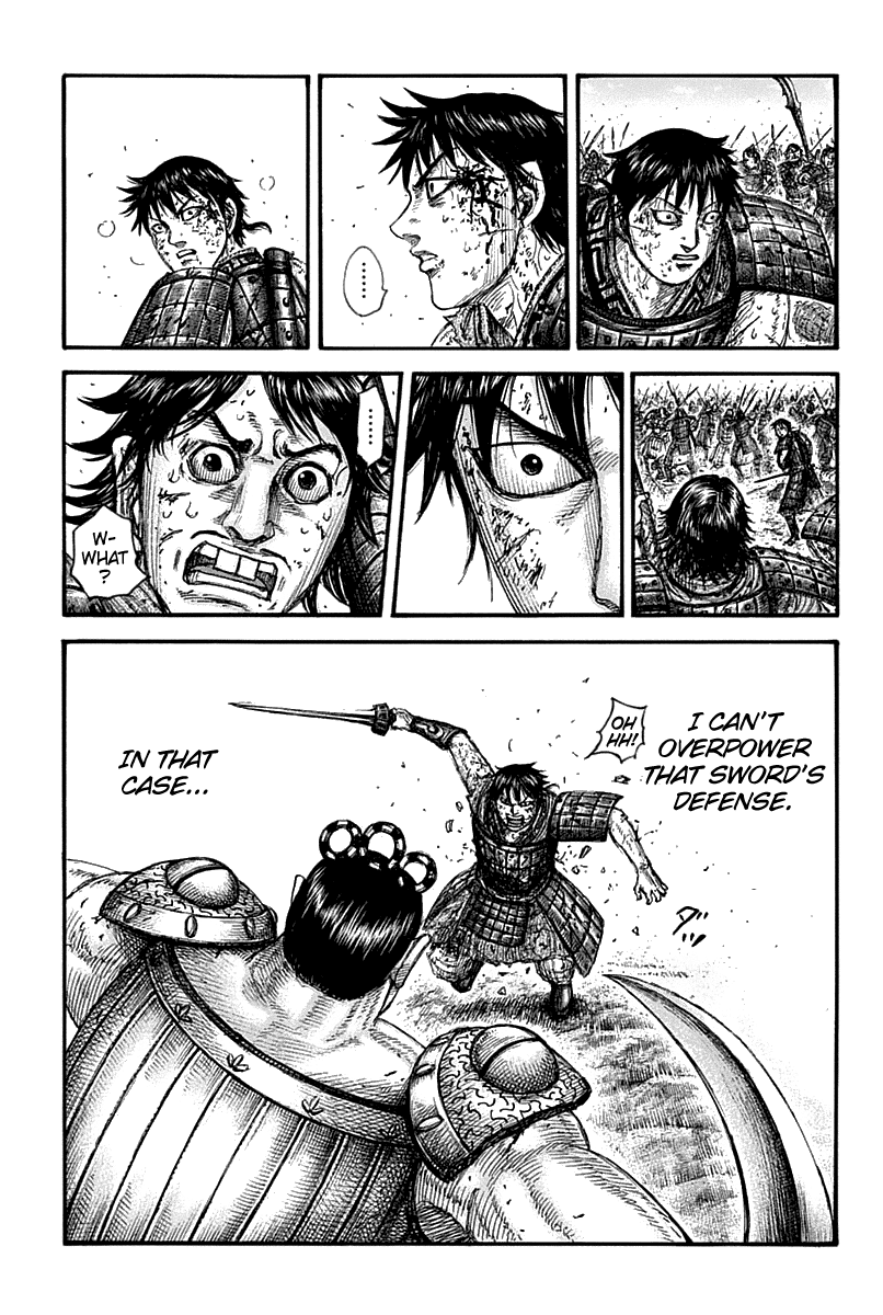 Kingdom manga, chapter 689, page 19 of 21