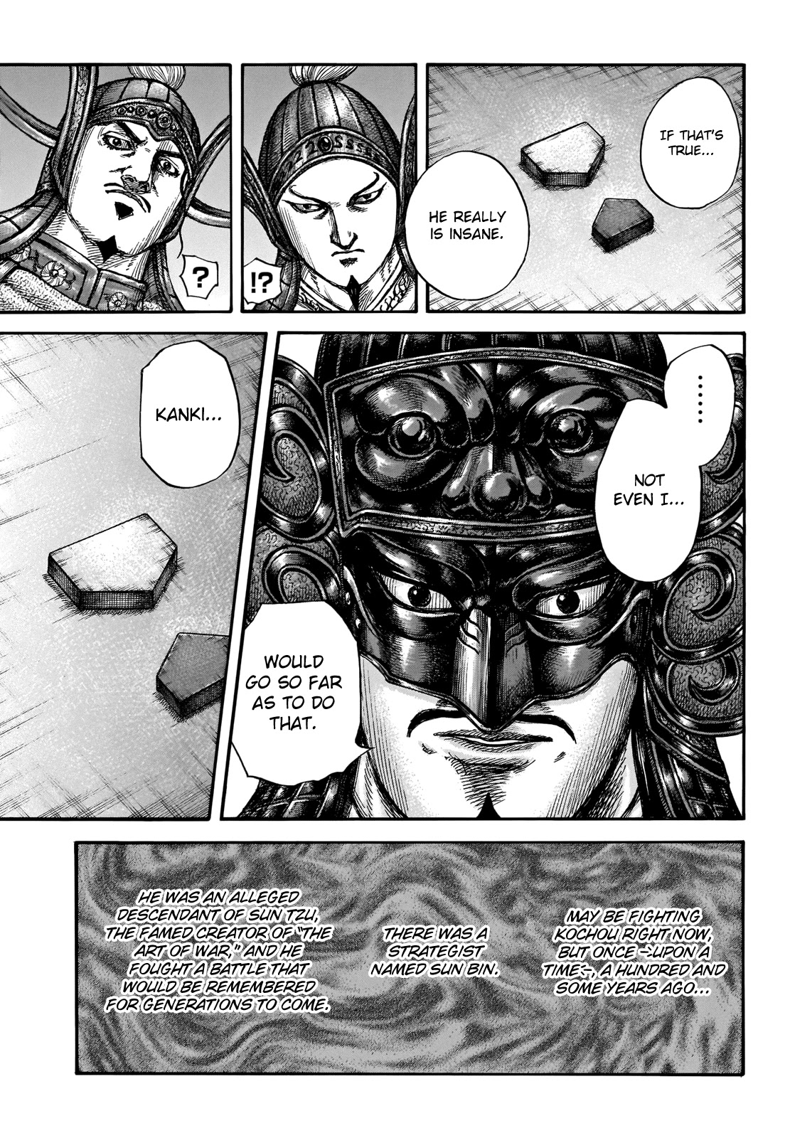 Kingdom manga, chapter 691, page 13 of 20