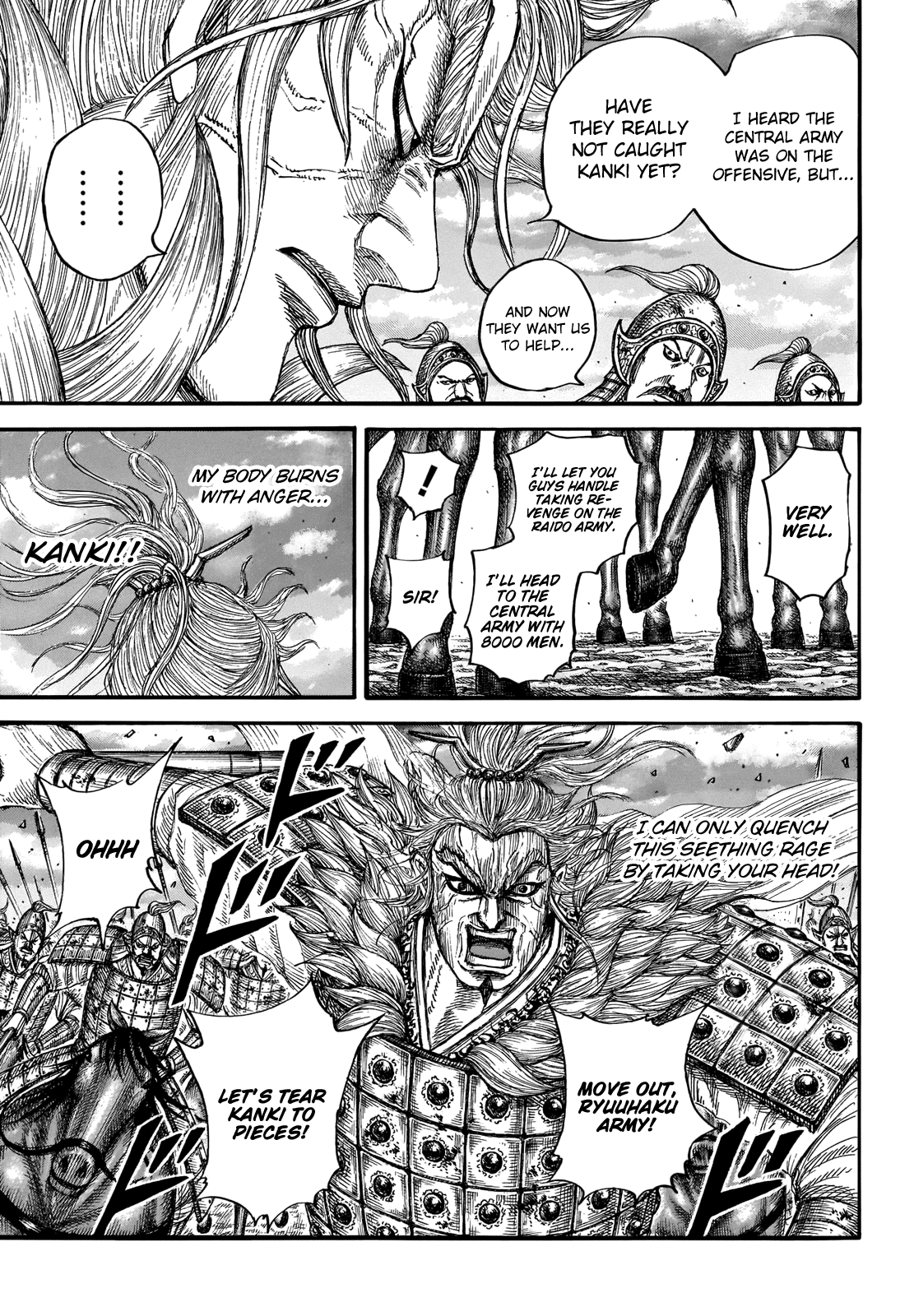Kingdom manga, chapter 691, page 9 of 20