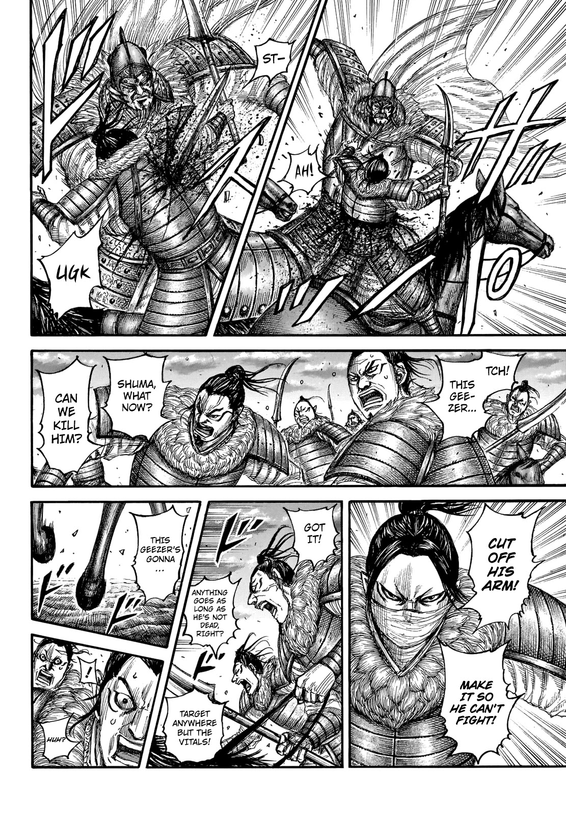 Kingdom manga, chapter 694, page 6 of 19