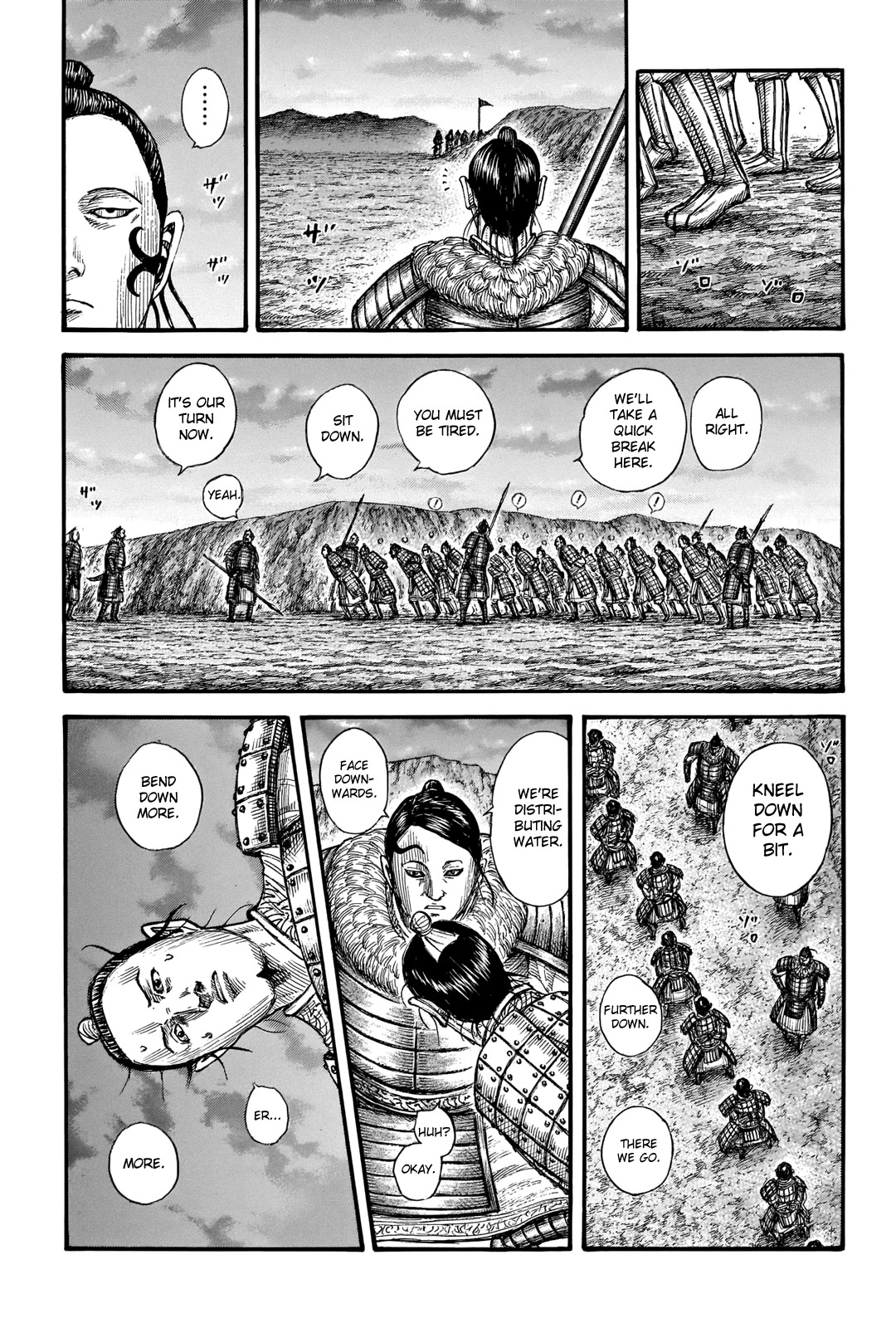 Kingdom manga, chapter 696, page 15 of 21